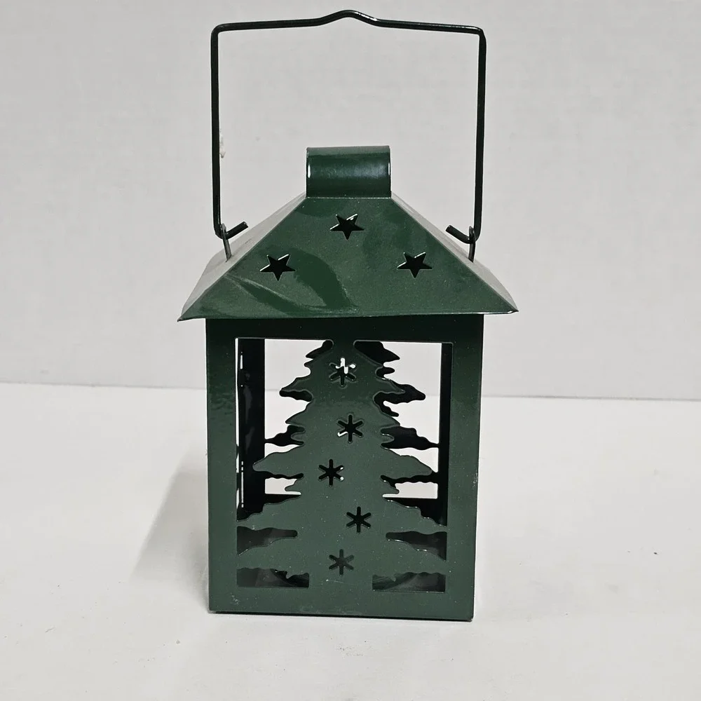 metal‎ candle Christmas Decor